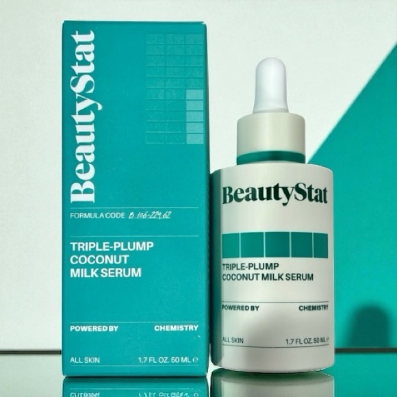 BeautyStat Triple-Plump Coconut Milk Serum - New In Box - Picture 1 of 9